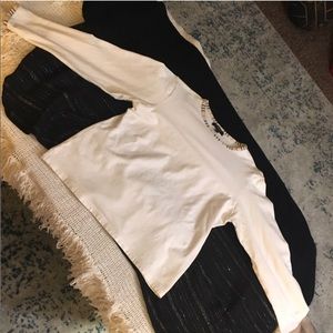 Burberry Tops - Burberry White Long Sleeve T-shirt Burberry Tops - Burberry White Long Sleeve T-shirt